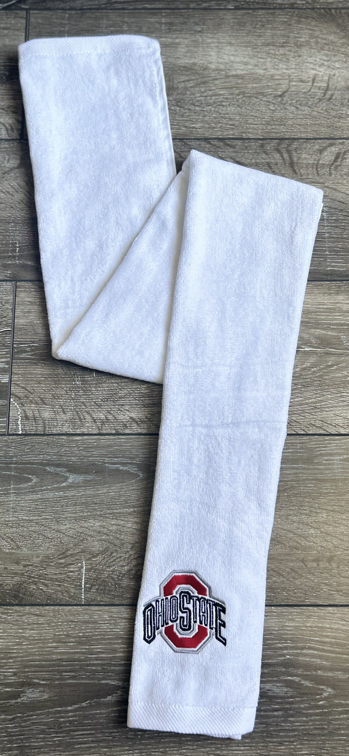 NCAA Ohio State Buckeyes Embroidered Fitness Towel