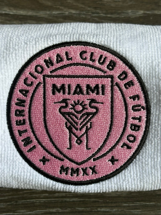 Inter Miami CF Logo Embroidered Fitness Towel
