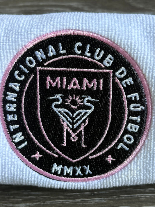 Inter Miami CF Logo Embroidered Fitness Towel